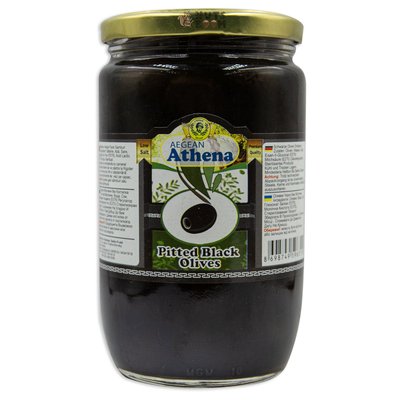 Маслини без кістки Азена Athena 360/700g 596315 фото