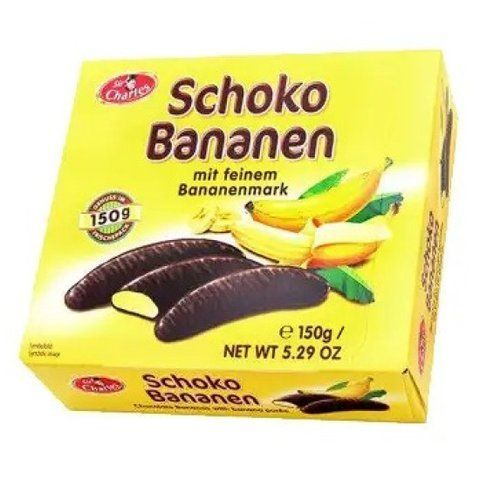 Конфеты шоколадные Schoko Bananen Sir Charles 150 г 092657 фото
