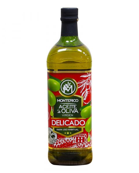 Оливкова олія першого віджиму Monterico Delicado Aceite de Oliva Virgen, 1 л 400263 фото